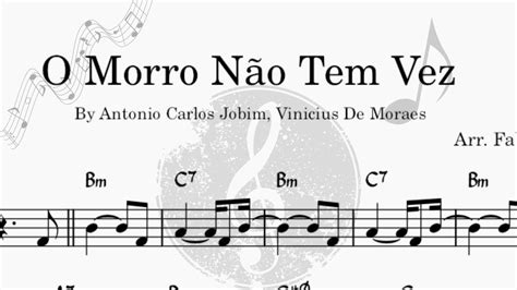 O Morro Não Tem Vez – En Medelhavets Lättare Melodi i Bossa Nova Genrens Klövslag